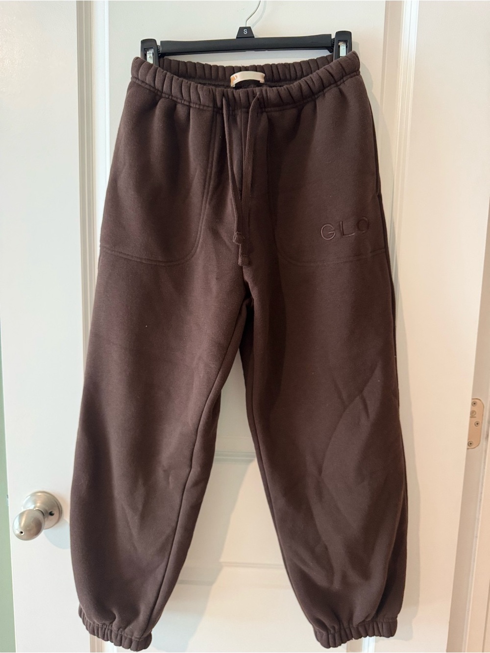 GLO Women's Dark Brown Fleece Joggers